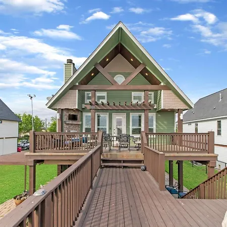 Luxury Waterfront Home Family And Pet Friendly Near Surfside Beach 11 Mins Freeport Exterior foto