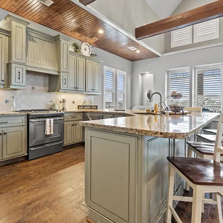 Luxury Waterfront Home Family And Pet Friendly Near Surfside Beach 11 Mins Freeport Exterior foto